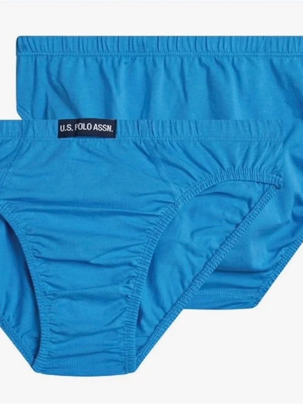 6 fun to wear U.S. Polo Assn. Men's Briefs Pack in Blue Navy Gray bikinis 🩲